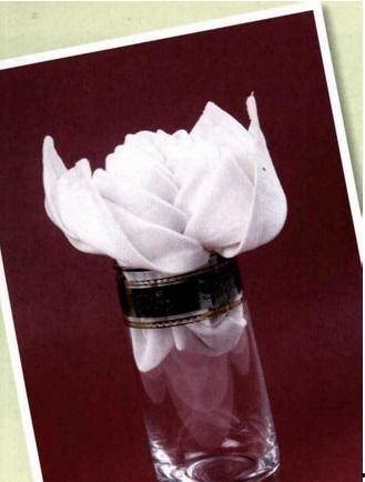 餐厅口布折花视频,让你的餐桌瞬间变美