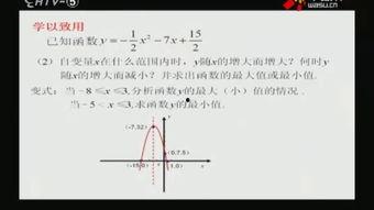 数学二次函数视频,视频深度解析与学习指南