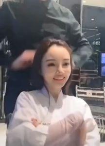 李小璐做头发视频,轻松打造时尚发型